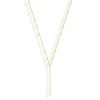 Sweet Pearl Lariat Necklace
